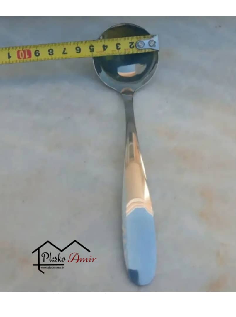 ملاقه خورشت خوری استیل یونیک نقلی کوچک