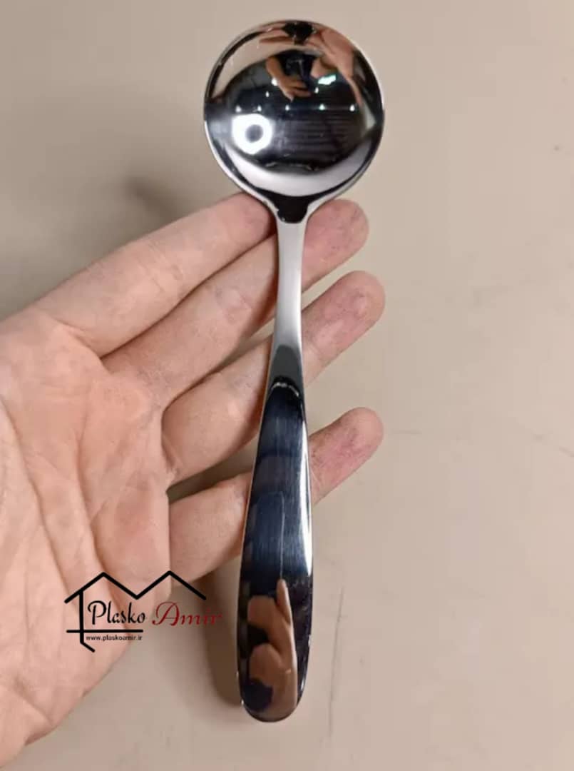 ملاقه خورشت خوری استیل یونیک نقلی کوچک