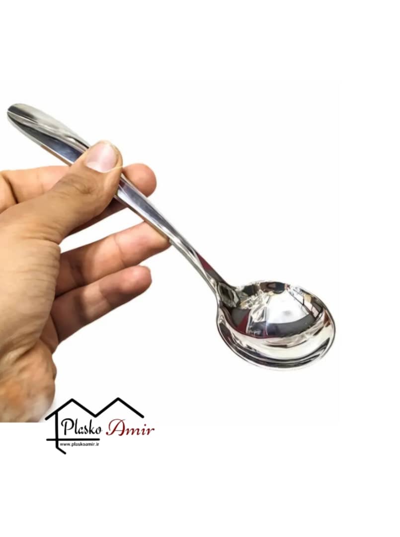 ملاقه خورشت خوری استیل یونیک نقلی کوچک