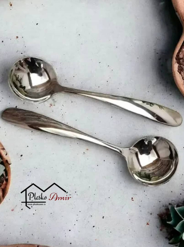 ملاقه خورشت خوری استیل یونیک نقلی کوچک