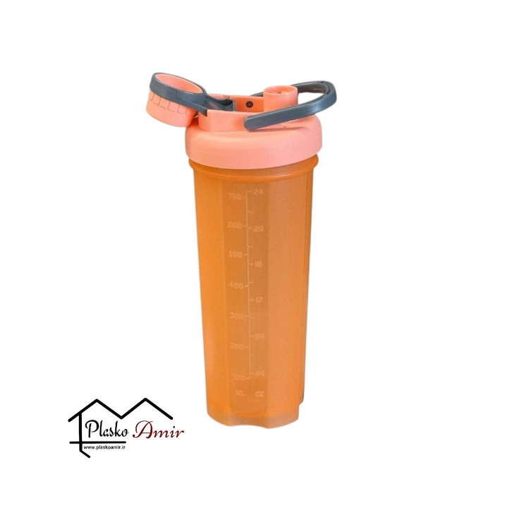 قمقمه شیکر مدل ساده همزن دار مانیسام