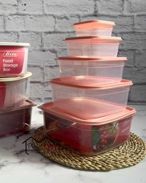 ظرف نگهدارنده بیتا بسته 5 عددی