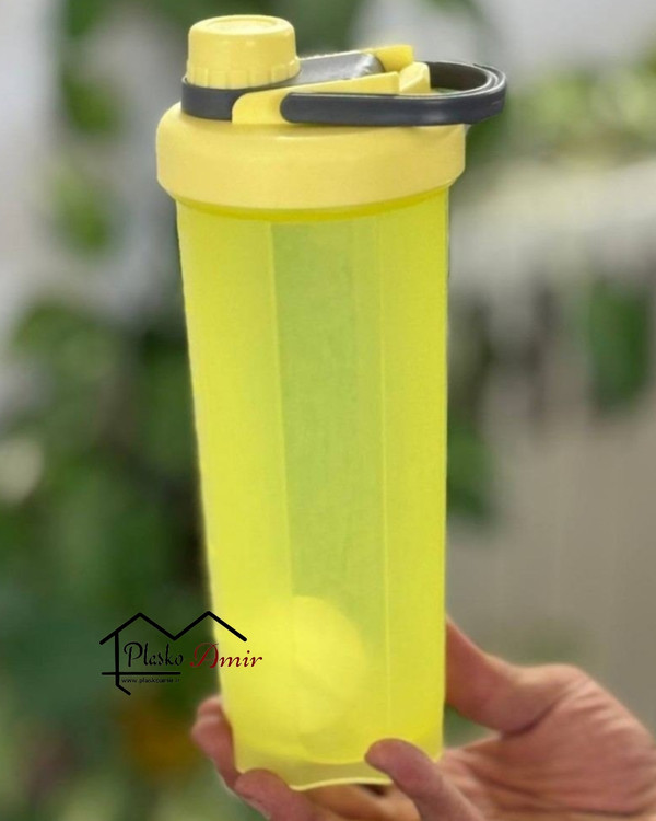 قمقمه شیکر مدل ساده همزن دار مانیسام