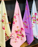 دستمال آشپزخانه آنجل فانتزی گلدار حوله ای  40در 40