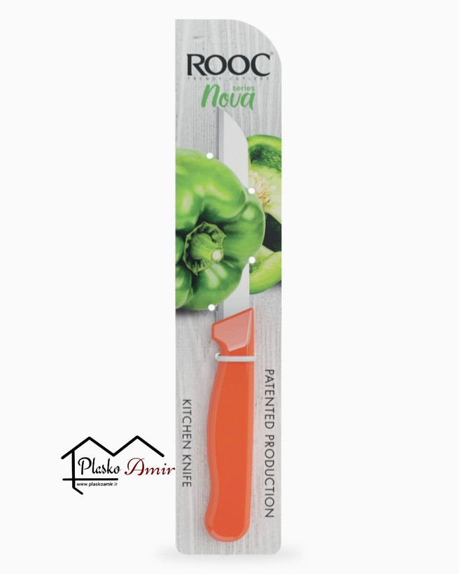 چاقو اره ای آشپزخانه ROOC روک مدل نوا