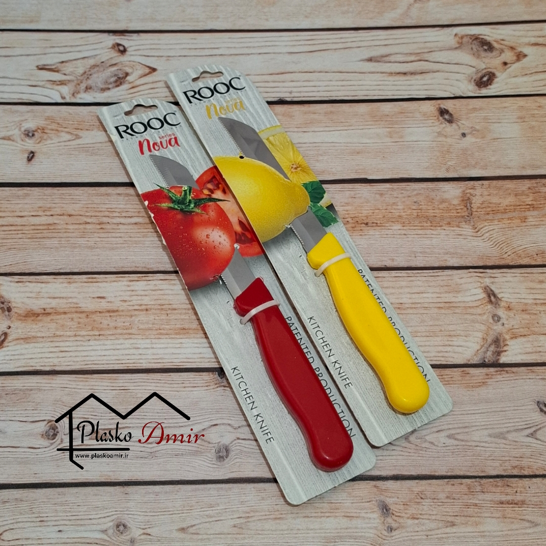 چاقو اره ای آشپزخانه ROOC روک مدل نوا