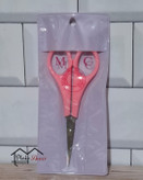 قیچی ابرو دسته صورتی