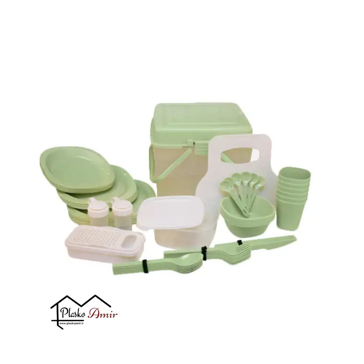 سبد پیک نیک 63 پارچه بیتا مدل مسافرتی