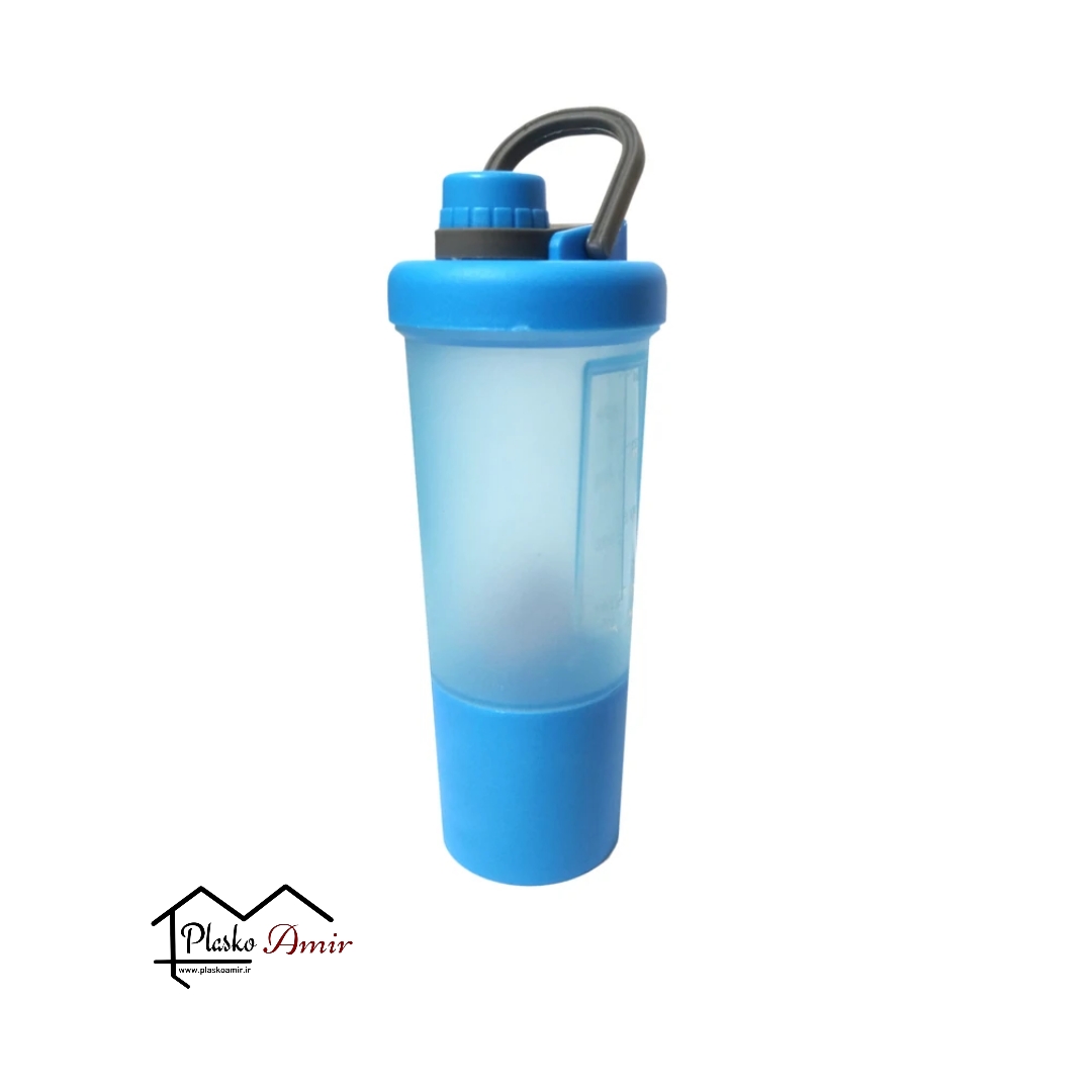 قمقمه شیکر 3 تکه همزن دار مانیسام