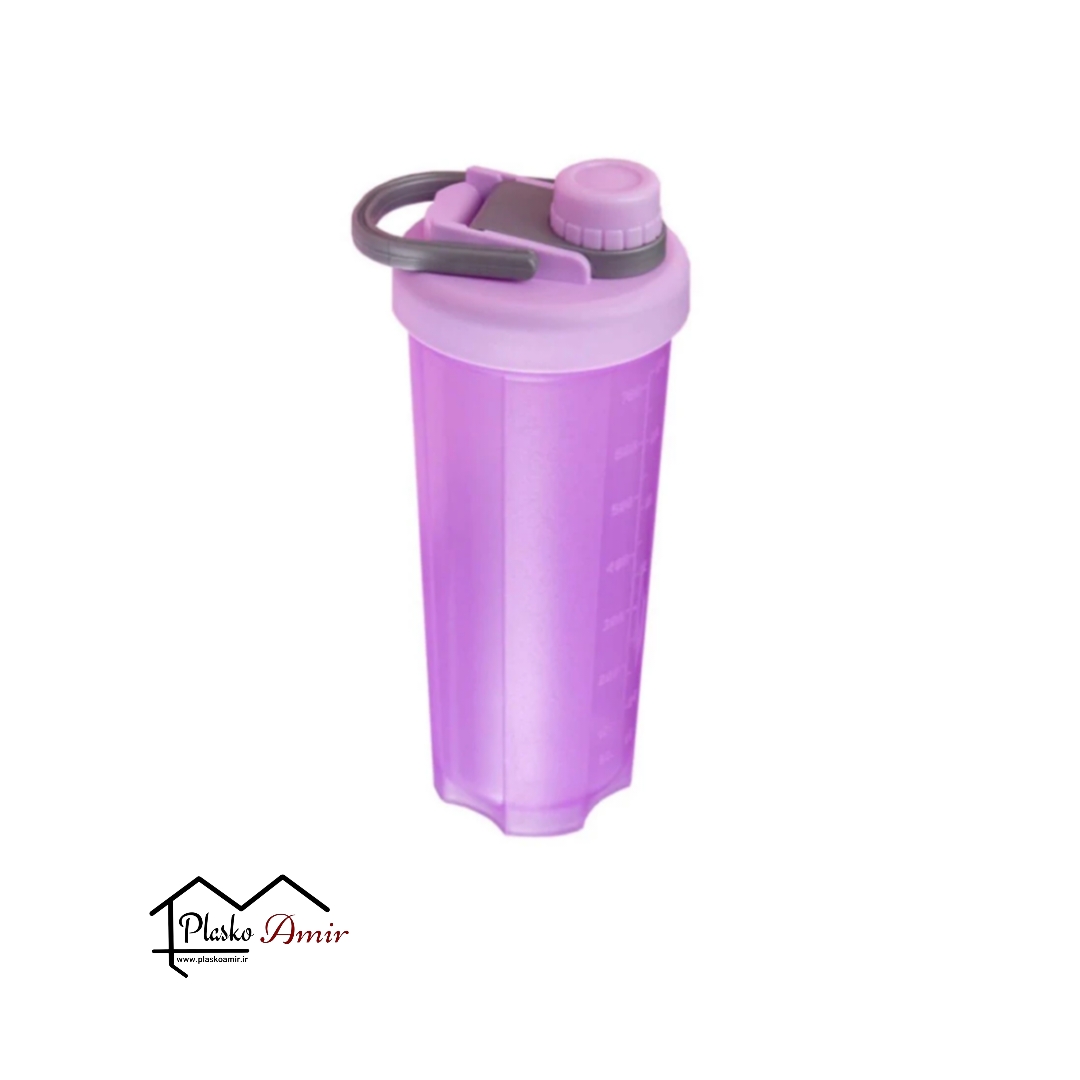 قمقمه شیکر مدل ساده همزن دار مانیسام