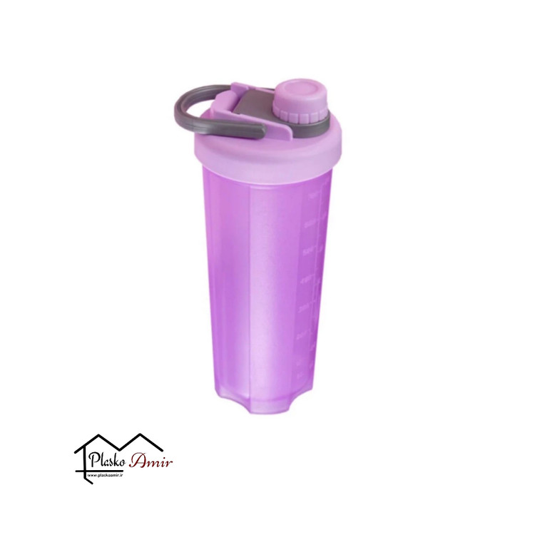 قمقمه شیکر مدل ساده همزن دار مانیسام