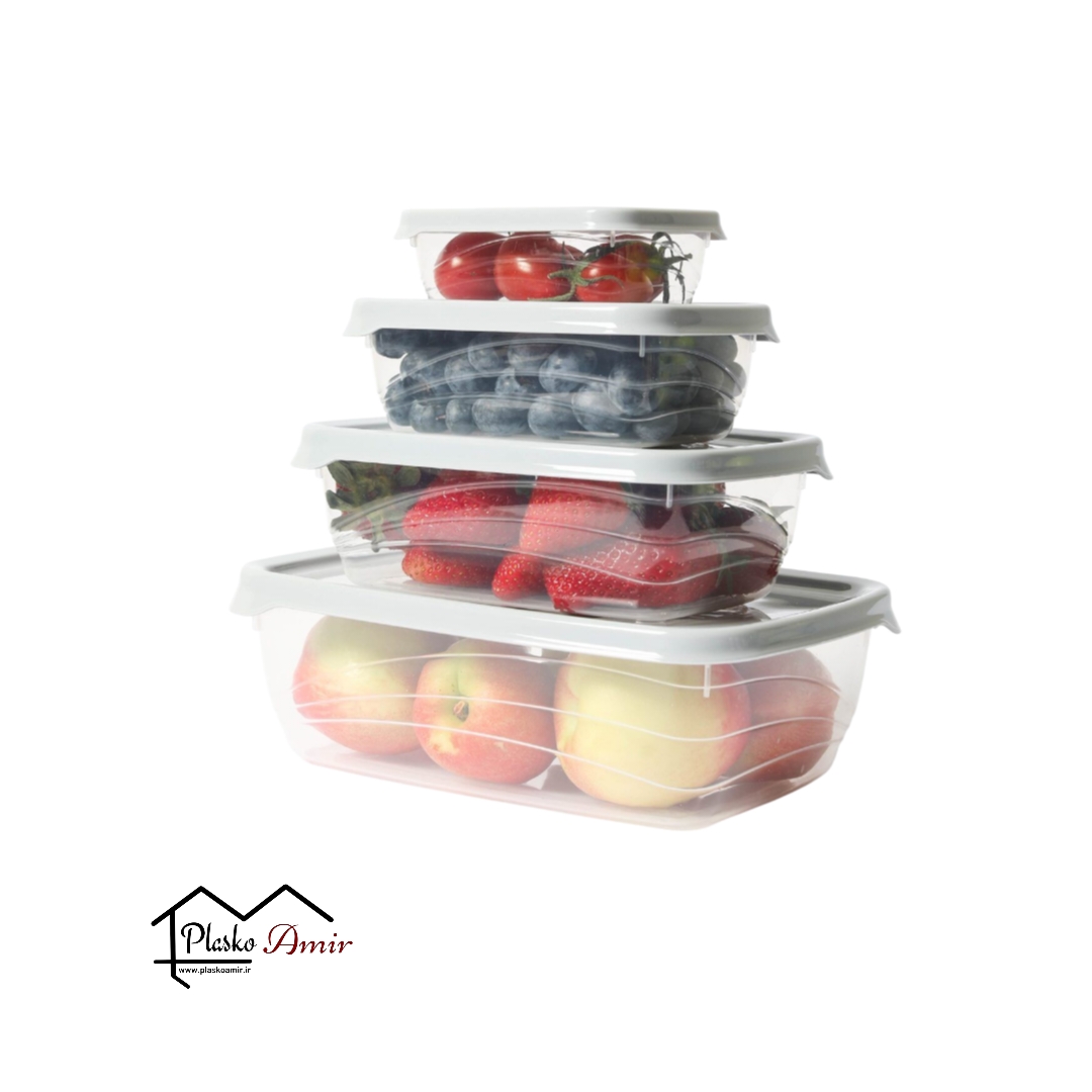 سرویس فریزری 4 عددی لیا گلدپلاست