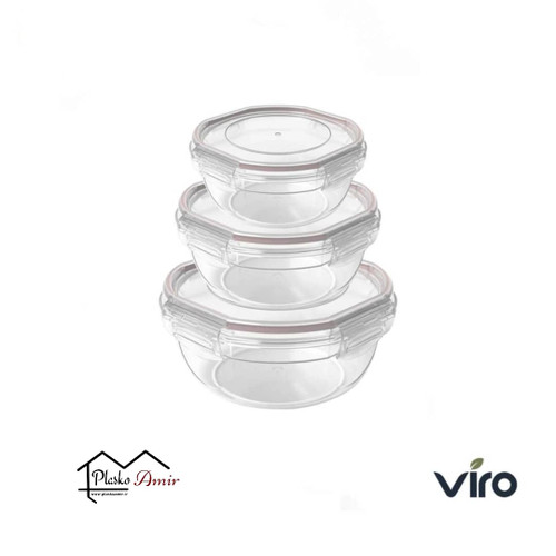 ظرف نگهدارنده ویرو سیف لاک 3 عددی