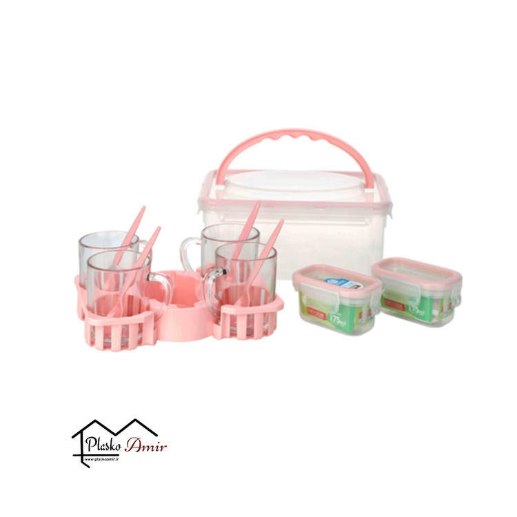 سرویس چای خوری دلنار 4 نفره هوم کت