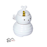 ظرف عسل خوری سرامیکی طرح زنبور