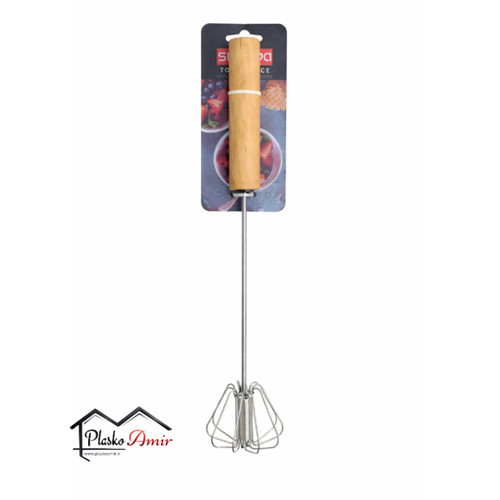 همزن چرخشی دسته چوبی شنگیا