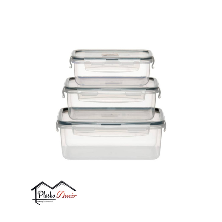 سرویس فریزری 6 پارچه ایزیلاک مستطیل