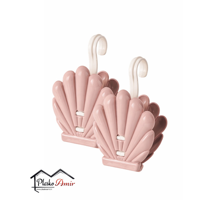 گیره آویز صدف اشکان 2 عددی