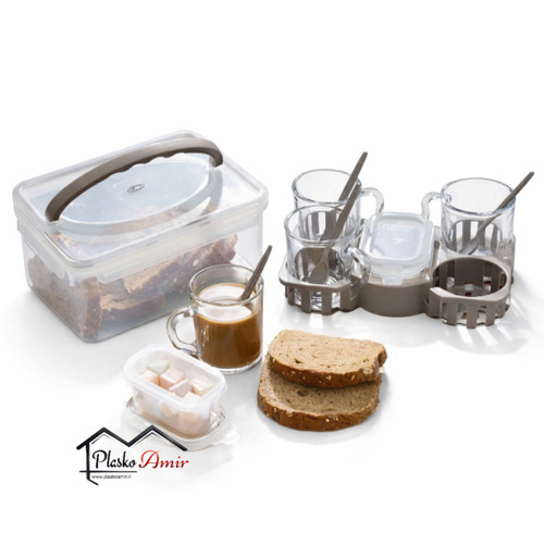 سرویس چای خوری دلنار 4 نفره هوم کت