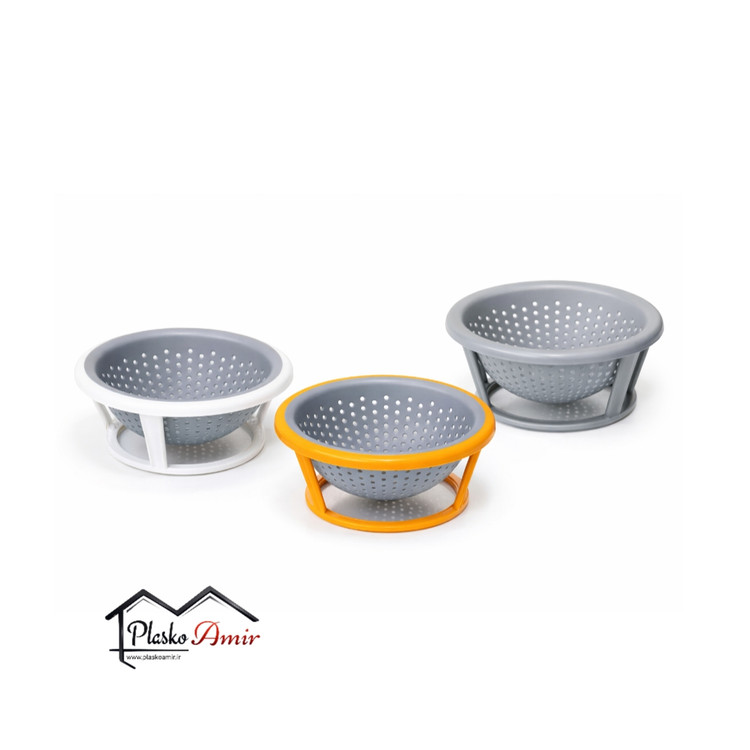 تفاله گیر سینک پایه دار سیلیکونی گرد