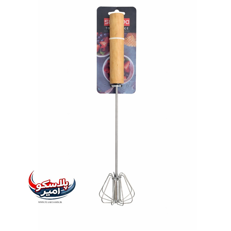 همزن چرخشی دسته چوبی شنگیا