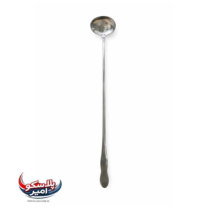 ملاقه پارچ بلند استیل