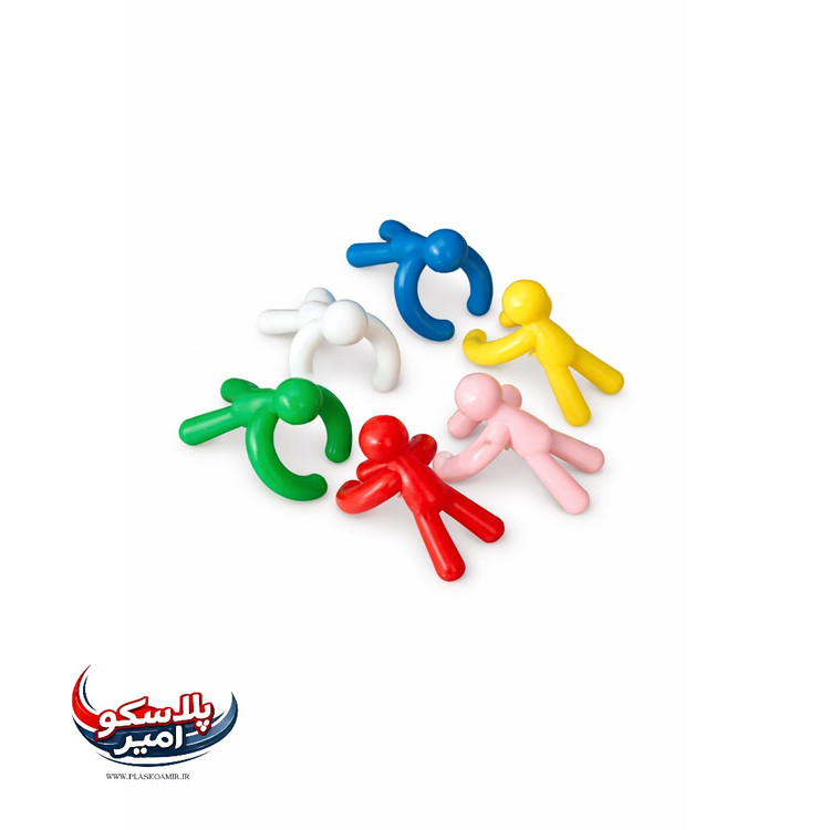 نشانگر لیوان مدل آدمک 6 عددی