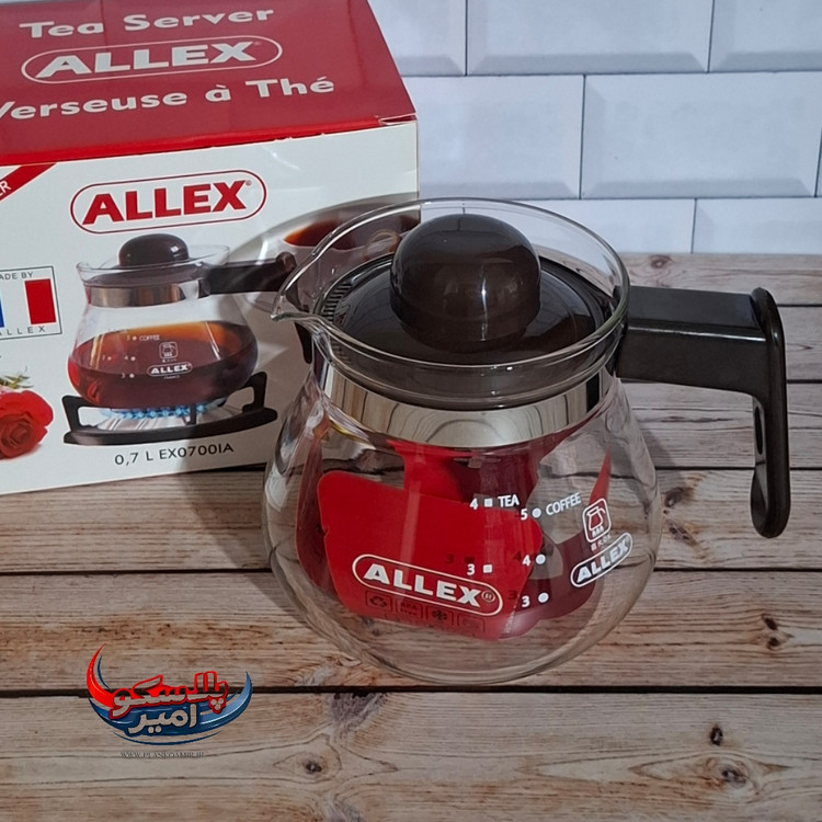 قوری پیرکس الکس ایواکی فرانسه متوسط گنجایش 700ml