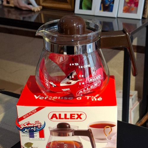 قوری پیرکس الکس مدل ایواکی فرانسه متوسط گنجایش 700ml