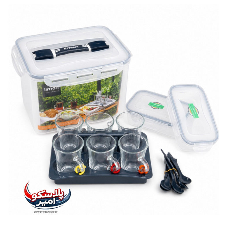 سرویس چای خوری 6 نفره لیمون