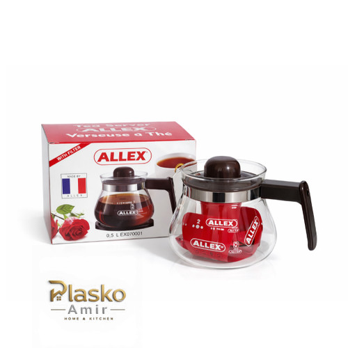 قوری پیرکس الکس مدل ایواکی فرانسه کوچک گنجایش 500ml